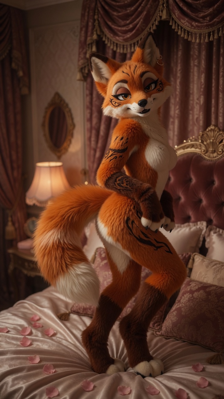 Luna furry AI girlfriend full body fursuit fantasy